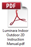 Luminara Indoor Outdoor 2D Instruction Manual